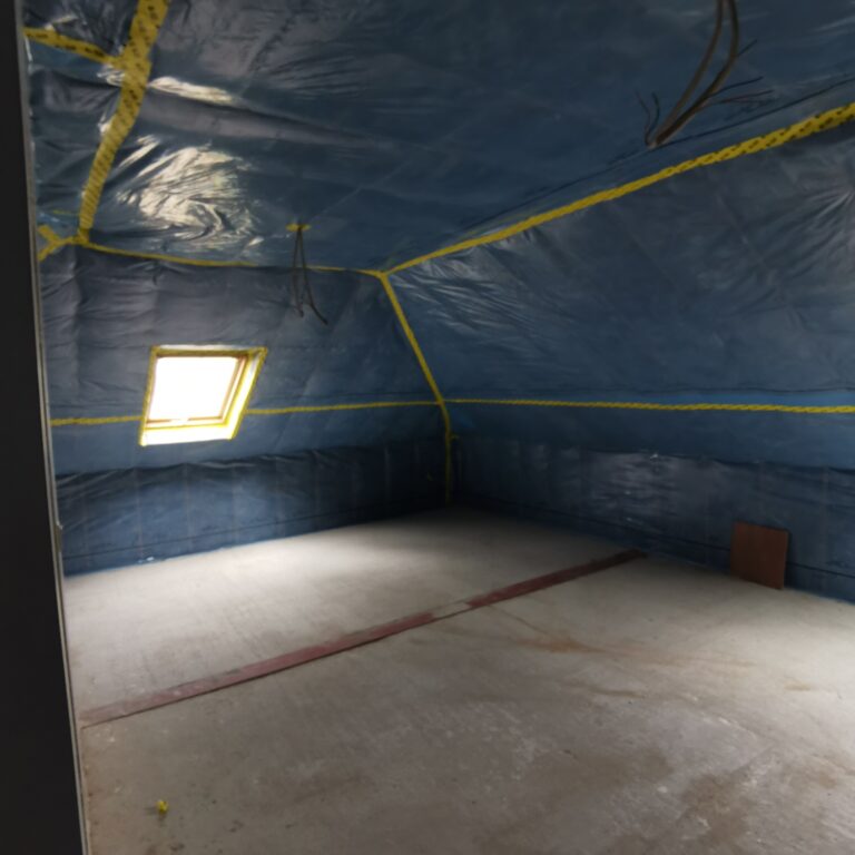 Knauf isolatie en dampscherm