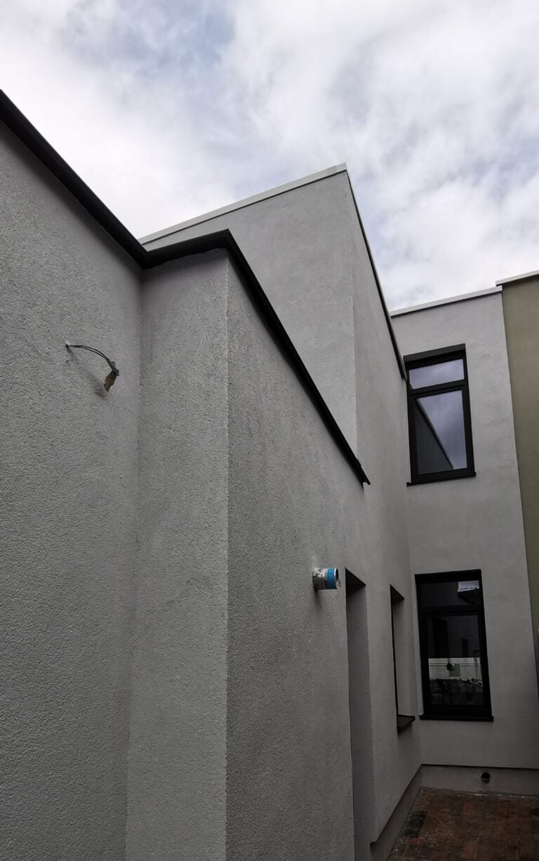 Knauf EPS isolatie met crepi afwerking